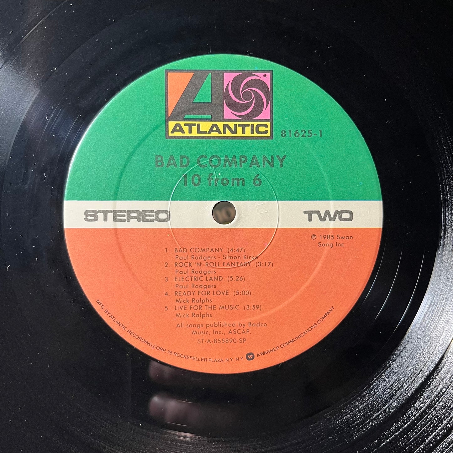 10 From 6 (VINYL | Near Mint (NM) Near Mint (NM) - ROCK / USED *NEAR MINT*