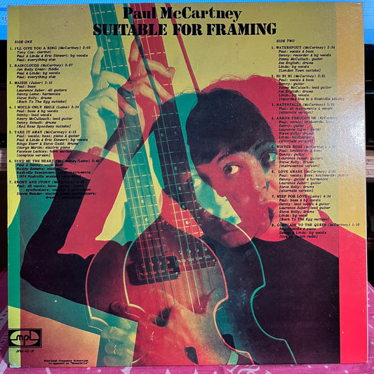 Paul McCartney - Suitable For Framing *UNOFFICIAL* | Near Mint (NM) Near Mint (NM) - ROCK / USED *NEAR MINT*