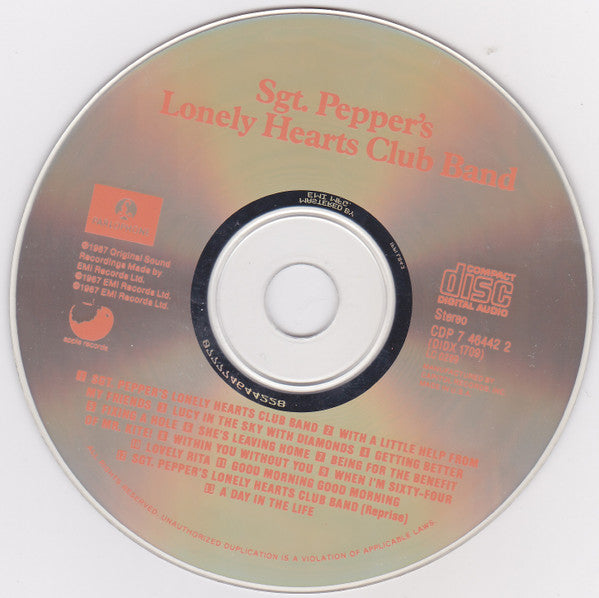 Sgt. Pepper's Lonely Hearts Club Band (CD) | Near Mint (NM) Near Mint (NM) - ROCK / USED *NEAR MINT*