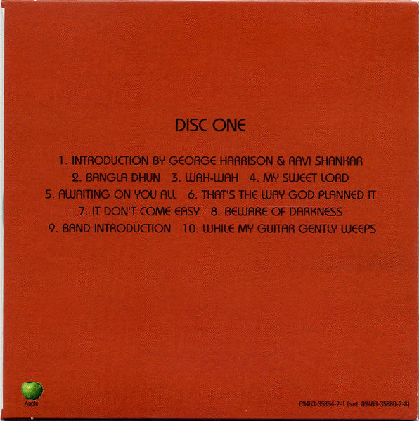 George Harrison And Friends - The Concert For Bangladesh (2xCD BOX) | Near Mint (NM) Near Mint (NM) - ROCK / USED *NEAR MINT*