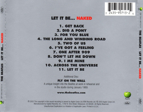 Let It Be... Naked (2xCD) | Near Mint (NM) Near Mint (NM) - ROCK / USED *NEAR MINT*