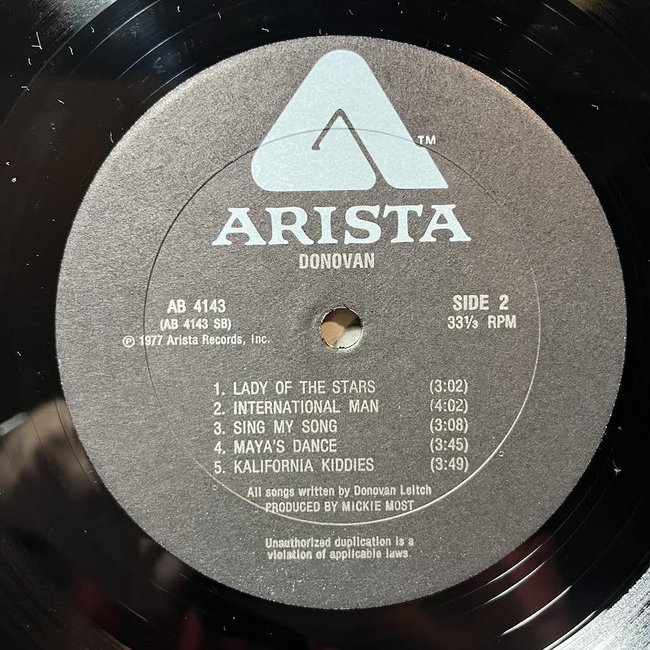 Donovan (VINYL) | Near Mint (NM) Excellent (EX) - ROCK / USED *NEAR MINT*