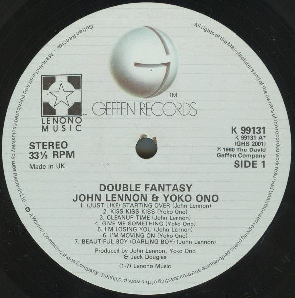 Double Fantasy (CD) | Near Mint (NM) Near Mint (NM) - ROCK / USED *NEAR MINT*