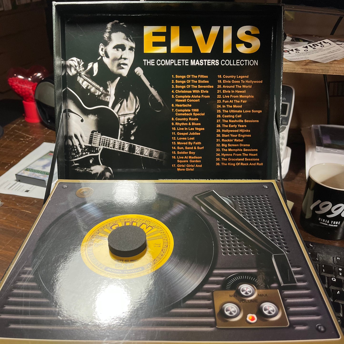 The Complete Masters Collection (36xCD 7" VINYL BOX SET) | Near Mint (NM or M-) Near Mint (NM or M-) - ROCK / USED *NEAR MINT*