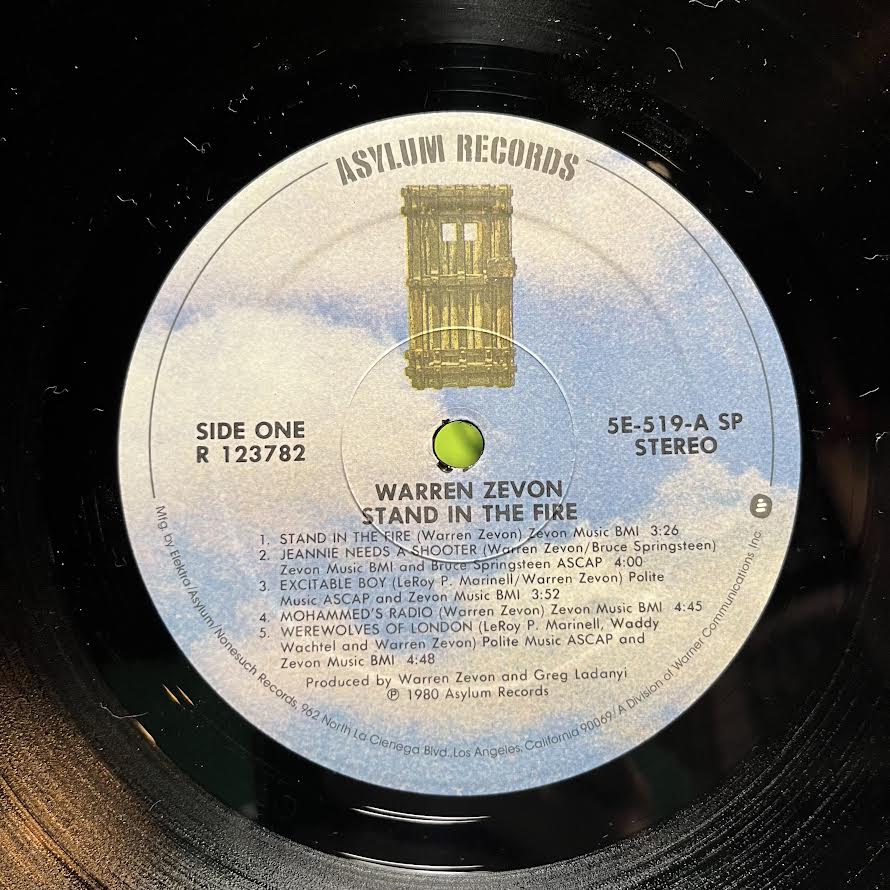 Stand In The Fire (VINYL) | Near Mint (NM) Excellent (EX) - ROCK / USED *NEAR MINT*