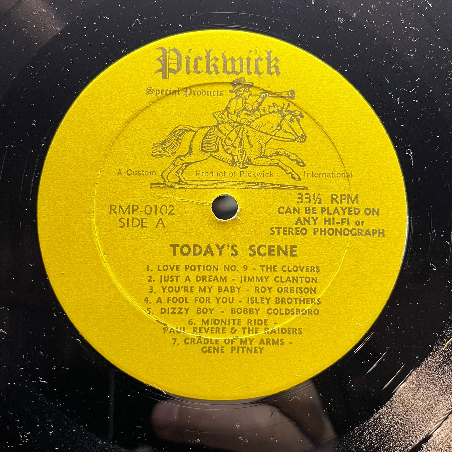Today's Scene! (VINYL) | Near Mint (NM) Near Mint (NM) - ROCK / USED *NEAR MINT*