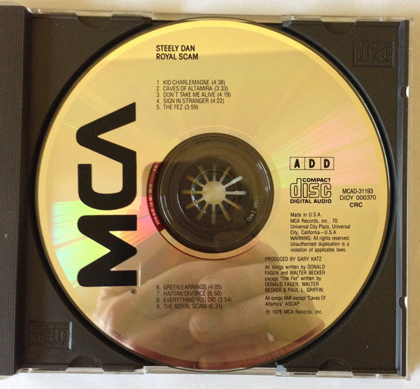 The Royal Scam (CD) | Near Mint (NM) Near Mint (NM) - ROCK / USED *NEAR MINT*