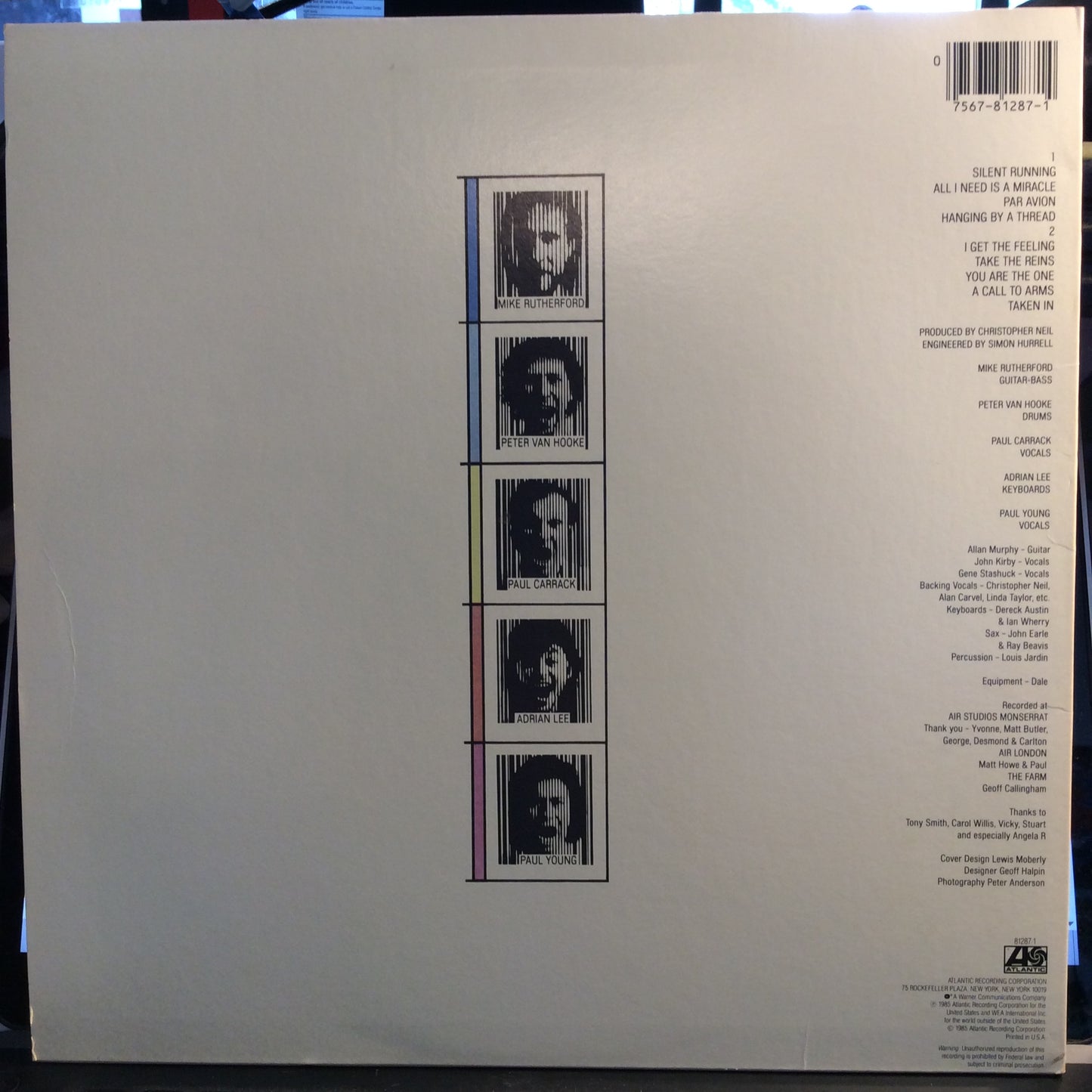 Mike + The Mechanics (VINYL) | Near Mint (NM) Near Mint (NM) - ROCK / USED *NEAR MINT*