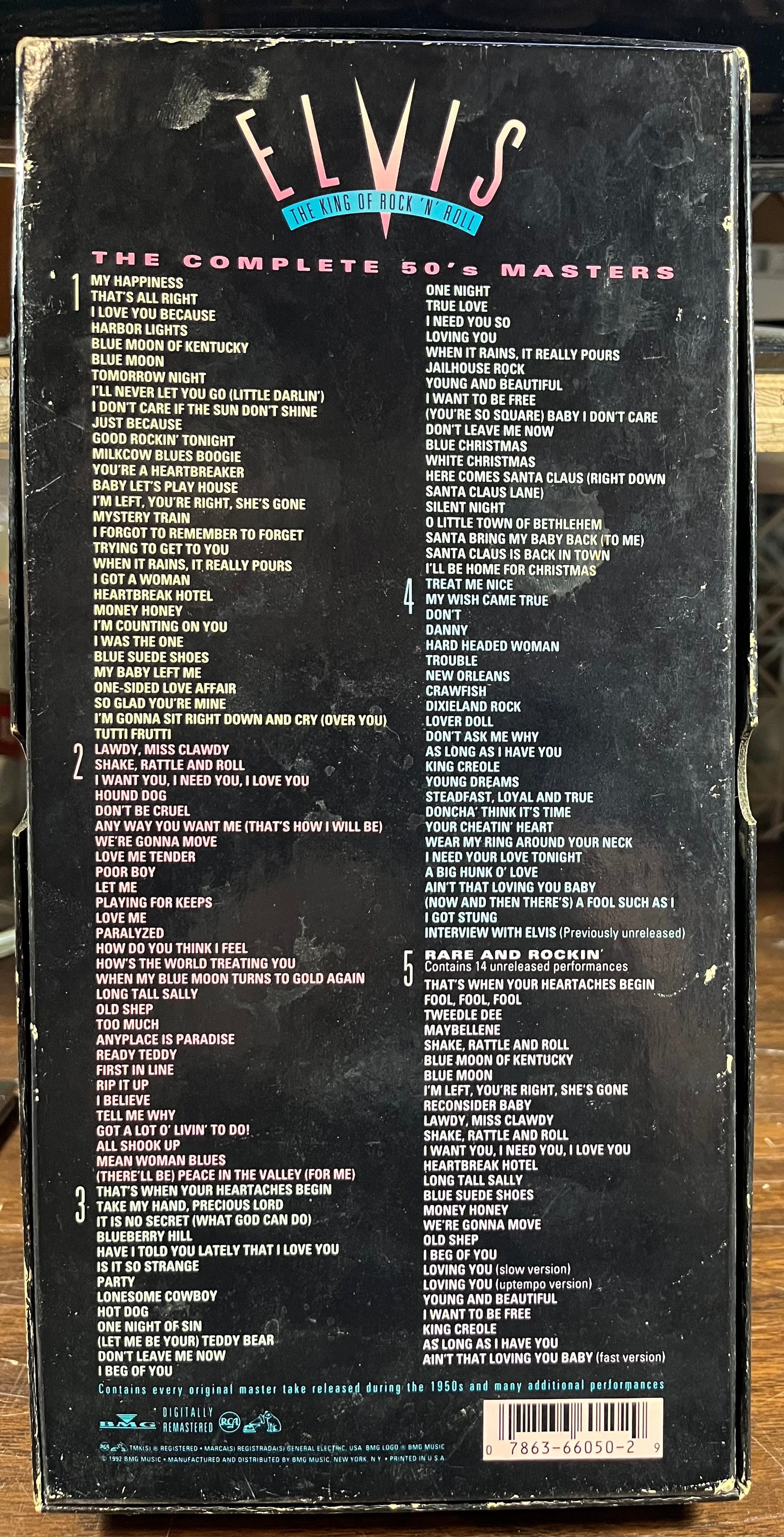 The King Of Rock 'N' Roll: The Complete 50's Masters (5xCD BOX SET) | Near Mint (NM or M-) Very Good Plus (VG+) - ROCK / USED *NEAR MINT*