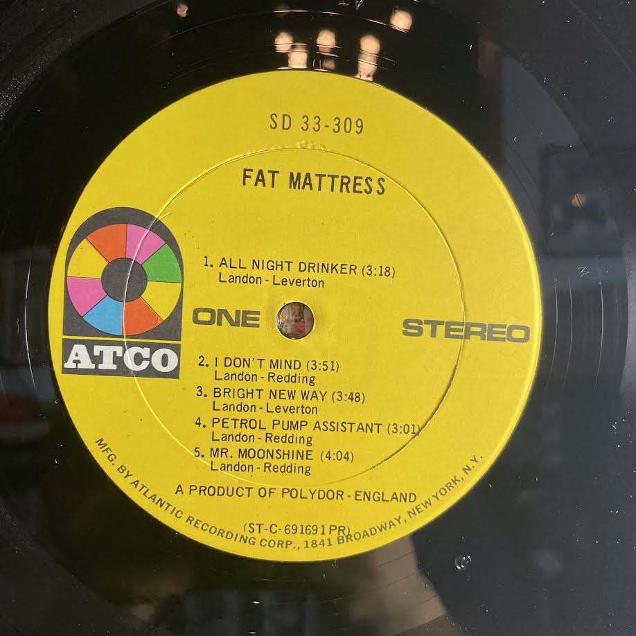 Fat Mattress - Fat Mattress (VINYL) | Near Mint (NM) Very Good Plus (VG+) - ROCK / USED *NEAR MINT*
