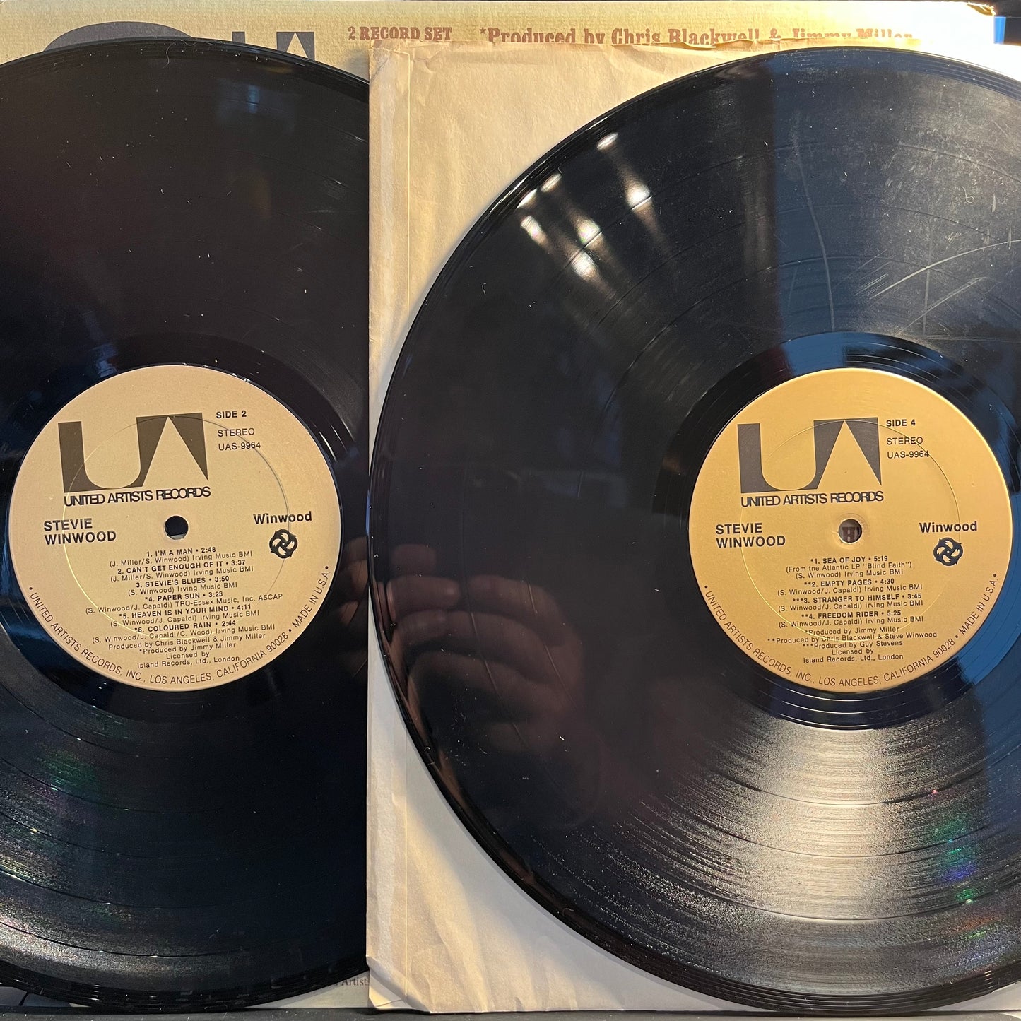 Winwood | Very Good Plus (VG+) Excellent (EX)