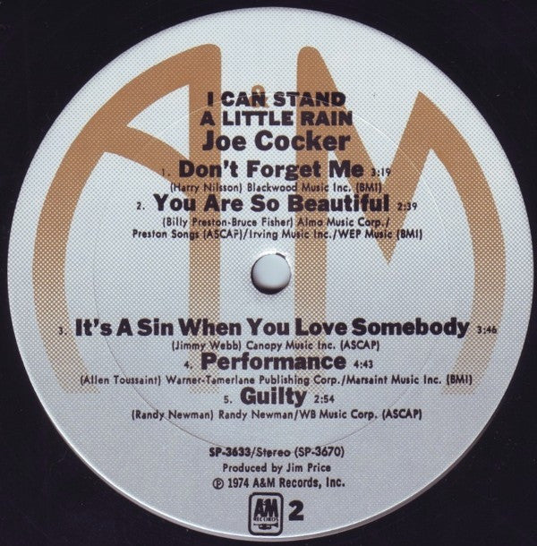 I Can Stand A Little Rain *PITMAN* | Very Good Plus (VG+) Very Good (VG)