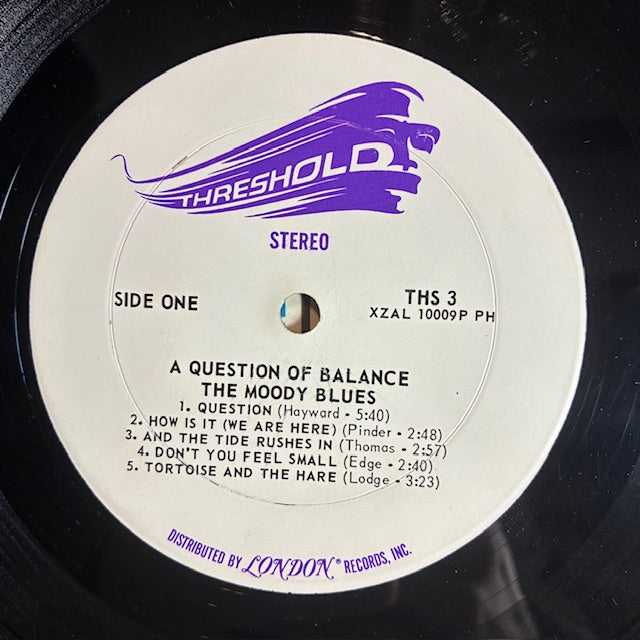 A Question Of Balance (VINYL) | Very Good Plus (VG+) Very Good Plus (VG+) - ROCK / USED *VERY GOOD+*