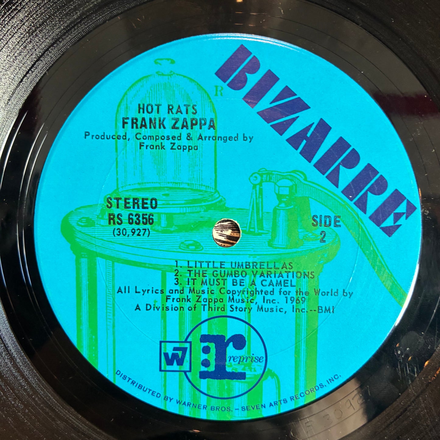 Frank Zappa - Hot Rats (VINYL) | - ROCK / USED *VERY GOOD+*