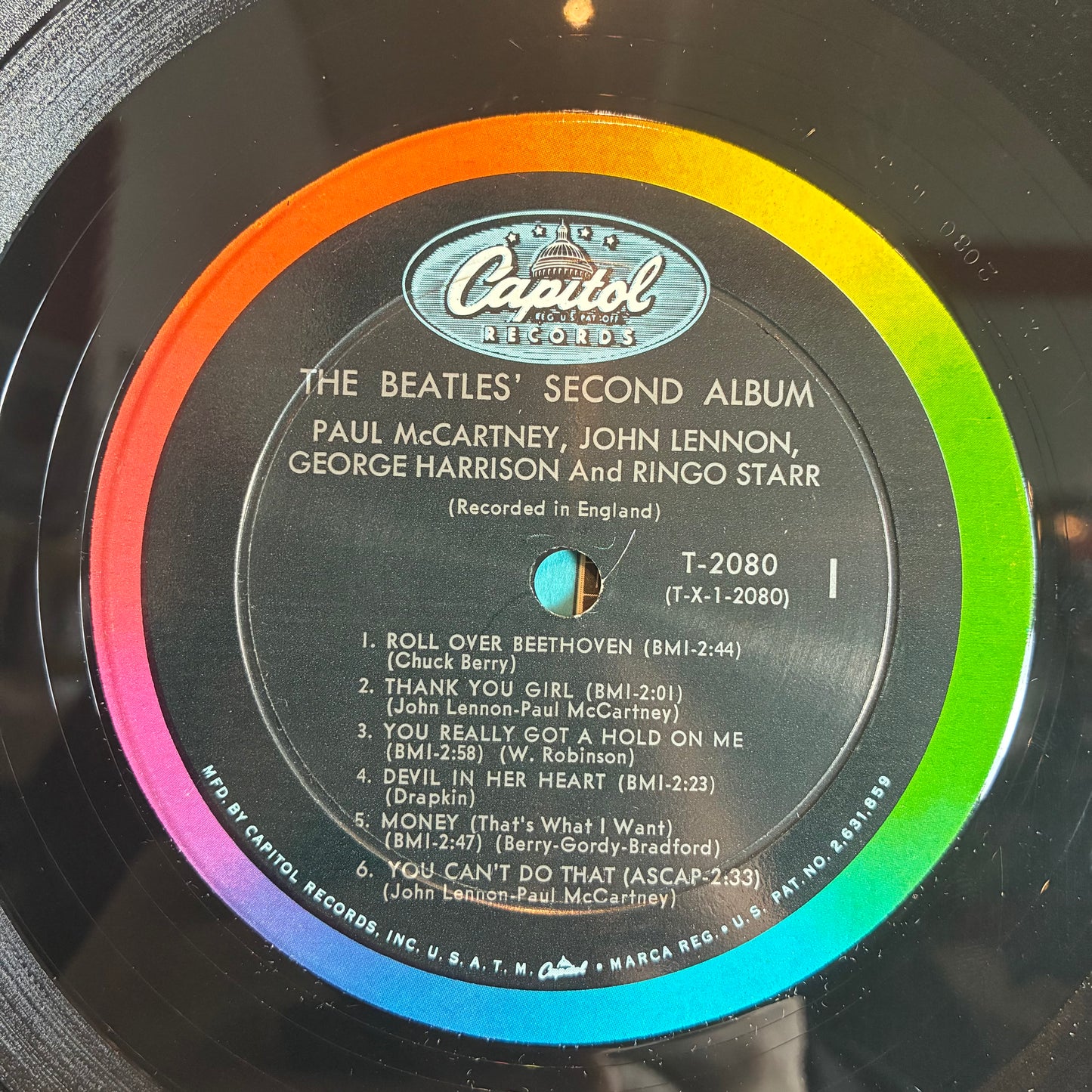 The Beatles' Second Album (VINYL) | Very Good Plus (VG+) Very Good Plus Plus (VG++) - ROCK / USED *VERY GOOD+*