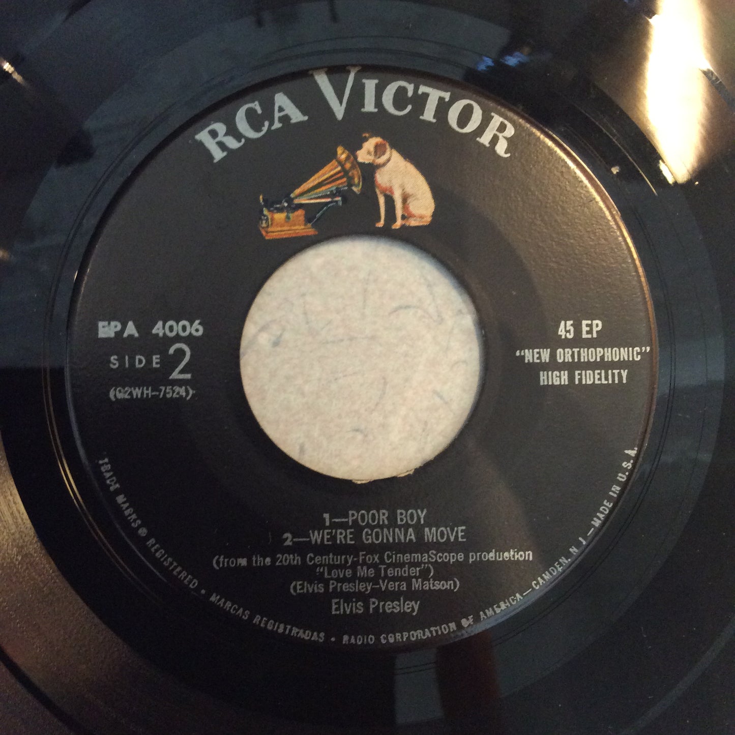 Love Me Tender (7" VINYL) | Very Good Plus (VG+) Excellent (EX) - ROCK / USED *VERY GOOD+*