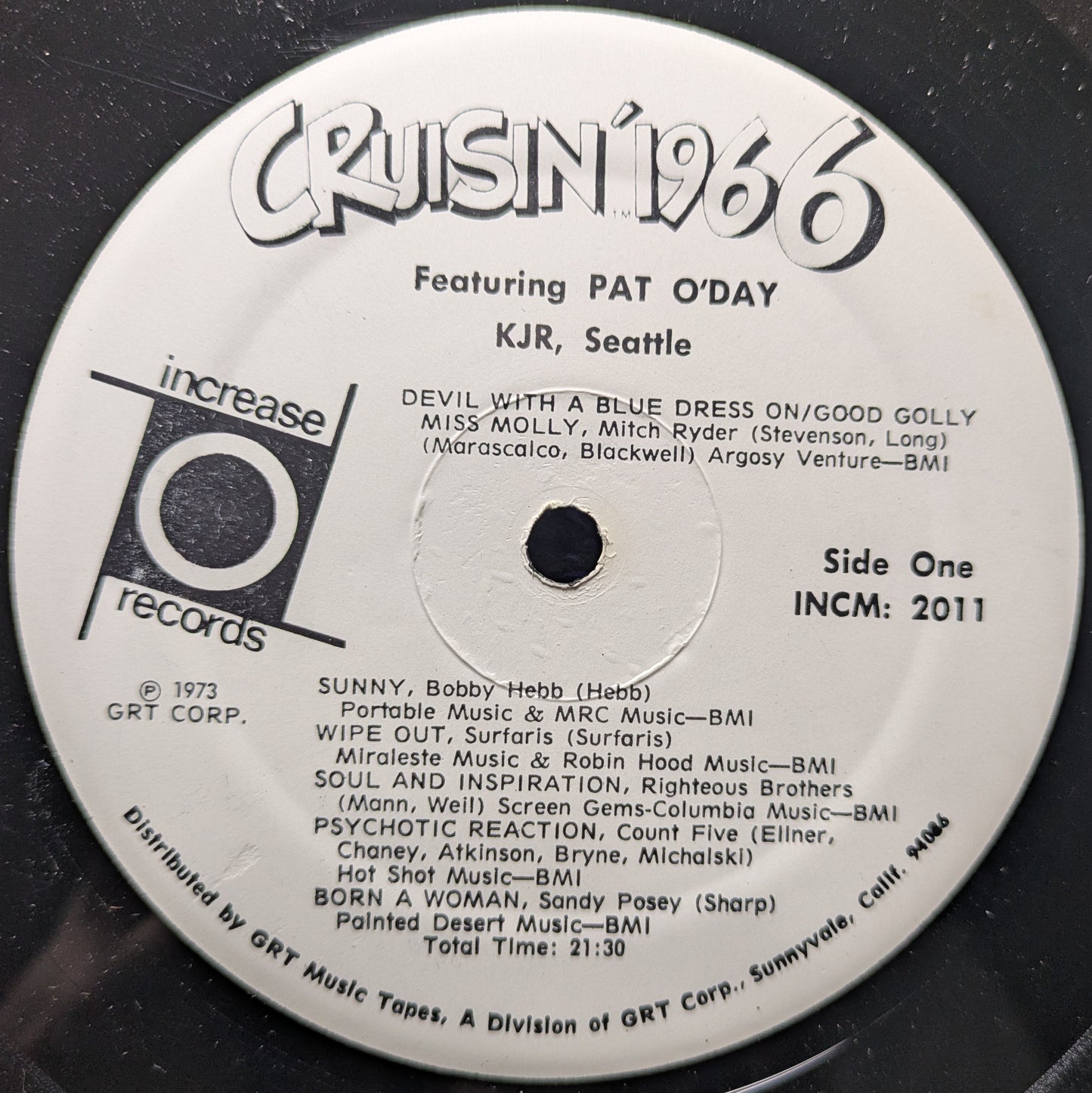 Cruisin' 1966 (VINYL) | Very Good Plus Plus (VG++) Very Good (VG) - ROCK / USED *VERY GOOD++*