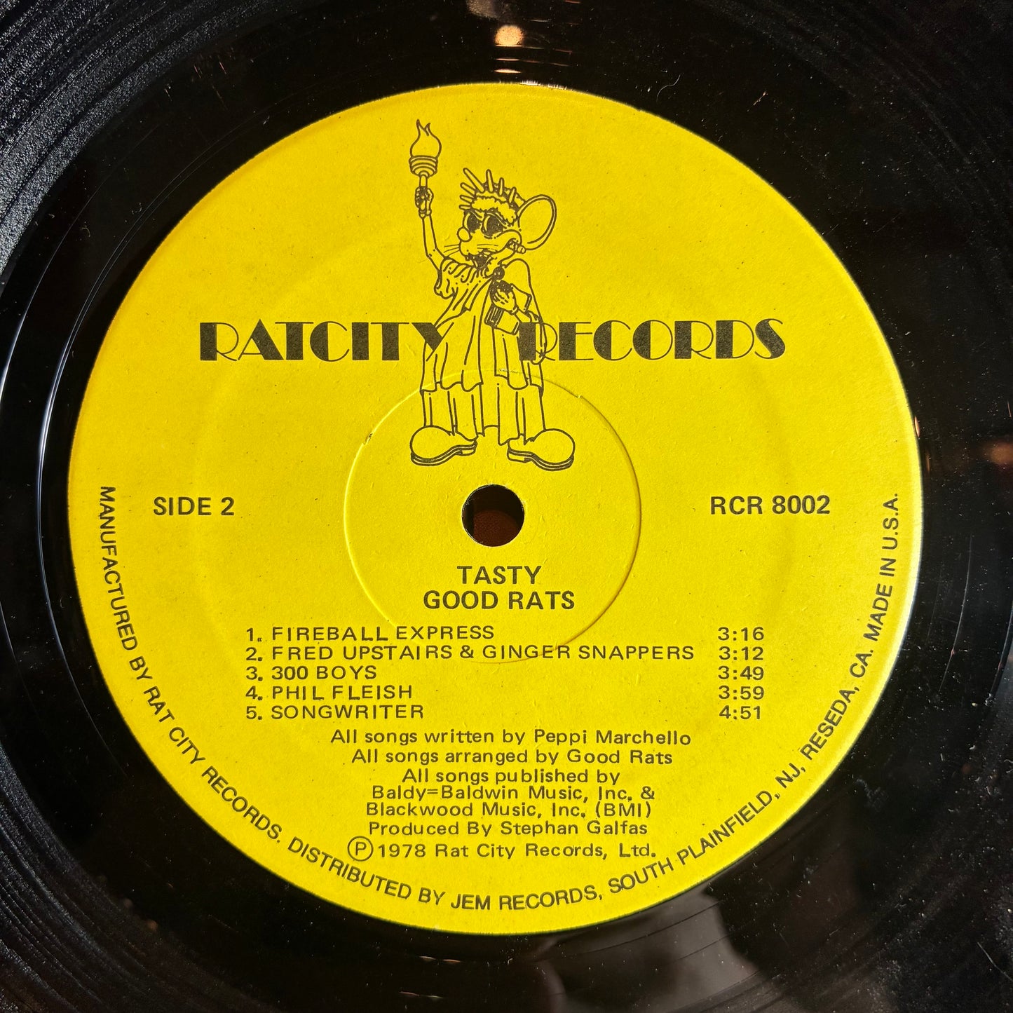 Tasty (VINYL) | Very Good Plus (VG+) Very Good Plus (VG+) - ROCK / USED *VERY GOOD+*