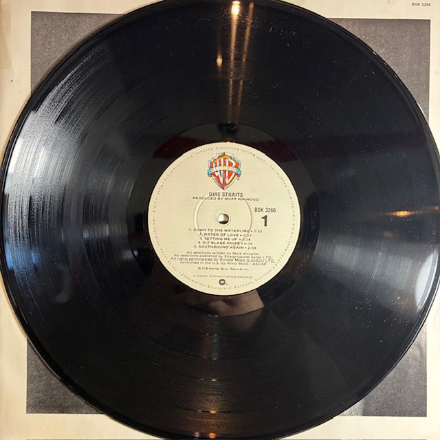 Dire Straits (VINYL) | Very Good Plus (VG+) Excellent (EX) - ROCK / USED *VERY GOOD+*