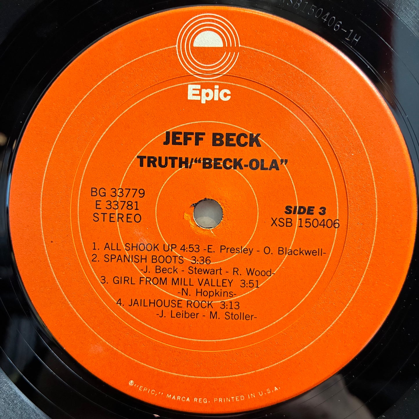 Jeff Beck - Truth/Beck-ola (2x VINYL) | Very Good Plus (VG+) Very Good Plus (VG+) - ROCK / USED *VERY GOOD+*