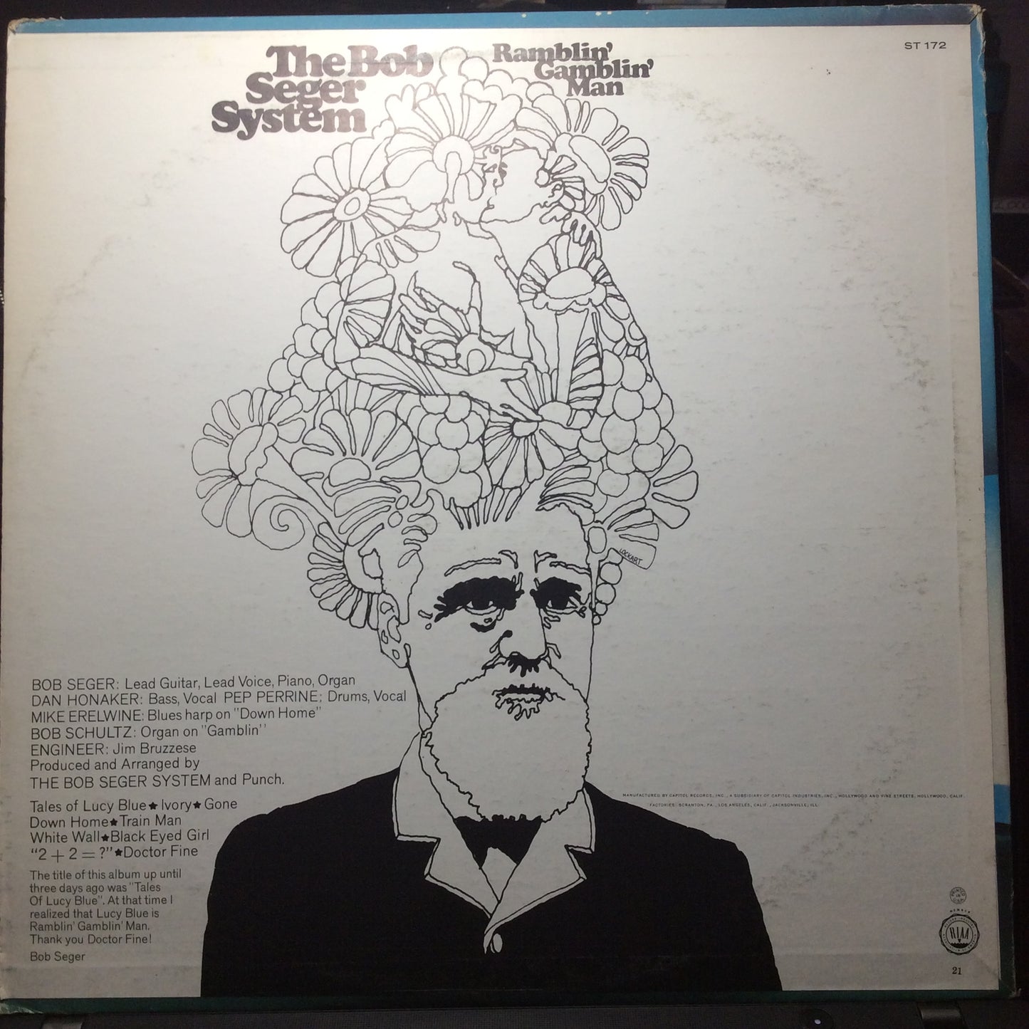 Ramblin' Gamblin' Man (VINYL) | Very Good Plus (VG+) Very Good Plus (VG+) - ROCK / USED *VERY GOOD+*