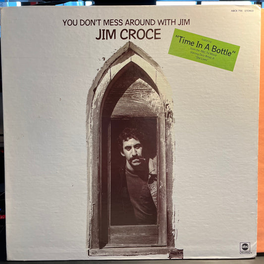 Jim Croce You Don't Mess Around With Jim *PITMAN* LP Very Good Plus (VG+) Excellent (EX)