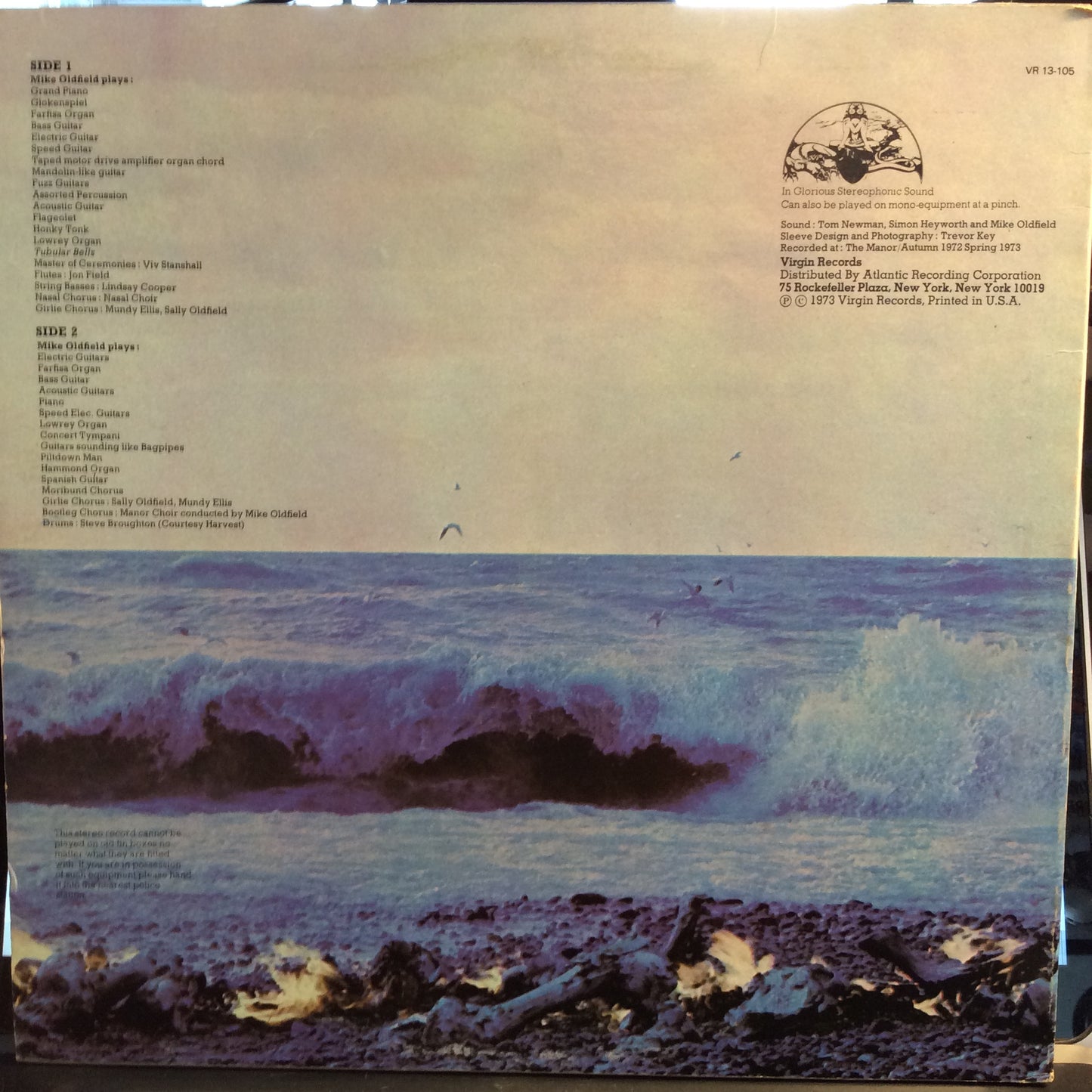 Tubular Bells (VINYL) | Very Good Plus (VG+) Excellent (EX) - ROCK / USED *VERY GOOD+*