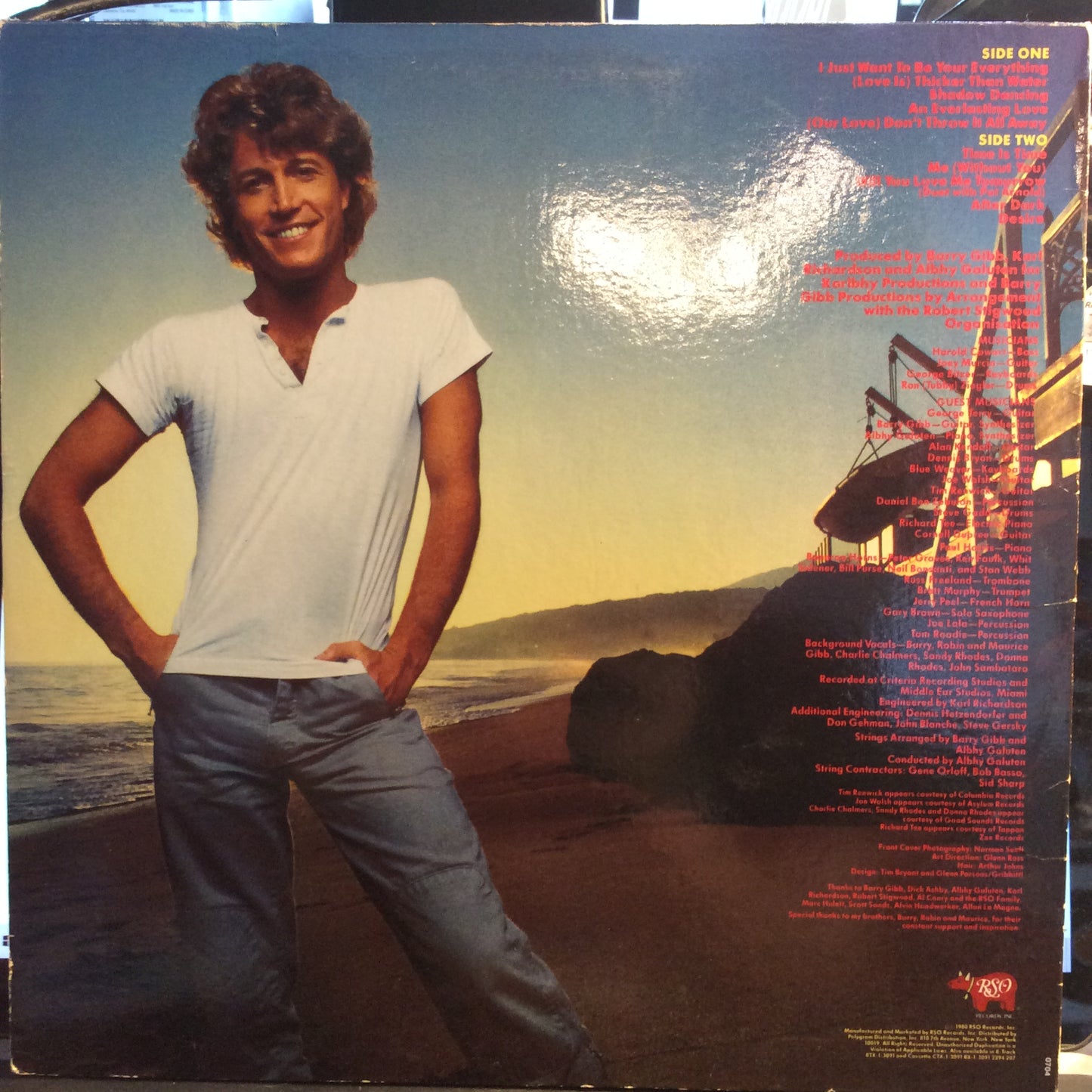 Andy Gibb's Greatest Hits (VINYL) | Very Good Plus (VG+) Excellent (EX) - ROCK / USED *VERY GOOD+*