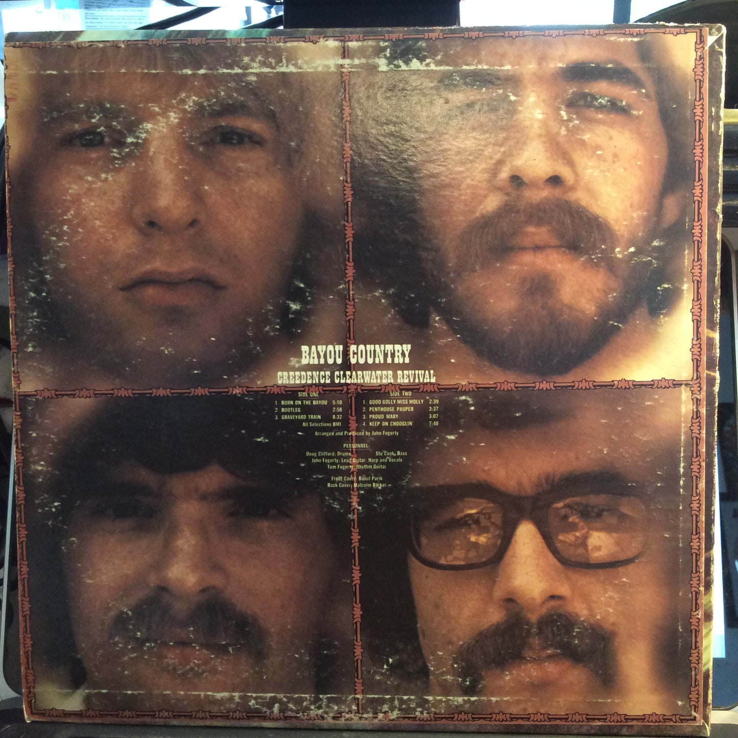 Bayou Country (VINYL) | Very Good Plus Plus (VG++) Very Good (VG) - ROCK / USED *VERY GOOD++*