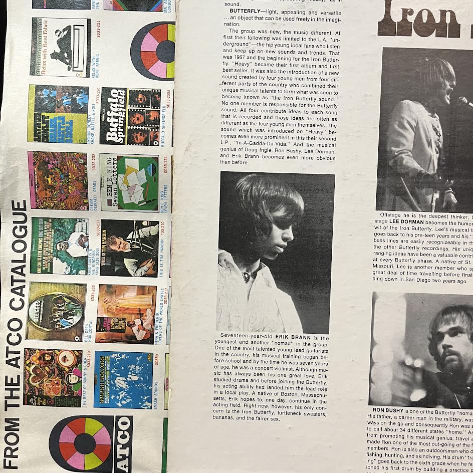 In-A-Gadda-Da-Vida (VINYL) | VERY GOOD PLUS PLUS (VG++) Excellent+ (EX+) - ROCK / USED *VERY GOOD++*