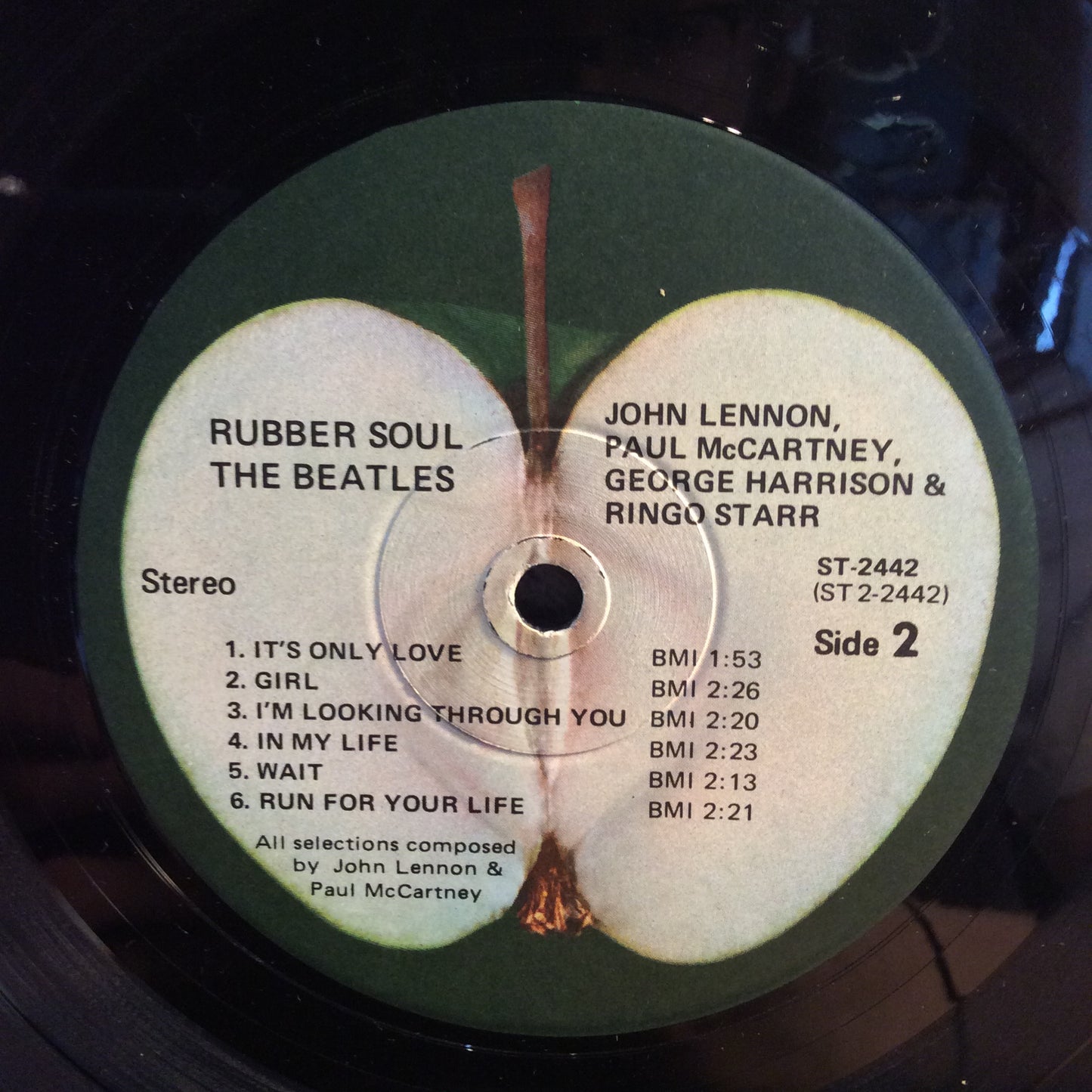 Rubber Soul (VINYL) | Very Good Plus (VG+) Very Good (VG) - ROCK / USED *VERY GOOD+*