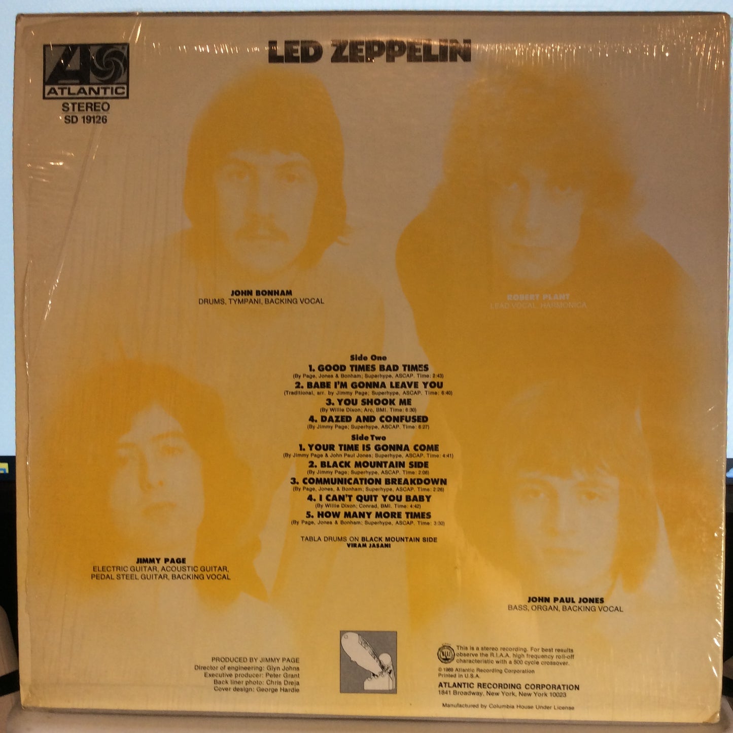 Led Zeppelin (VINYL) | Very Good Plus (VG+) Excellent (EX) - ROCK / USED *VERY GOOD+*