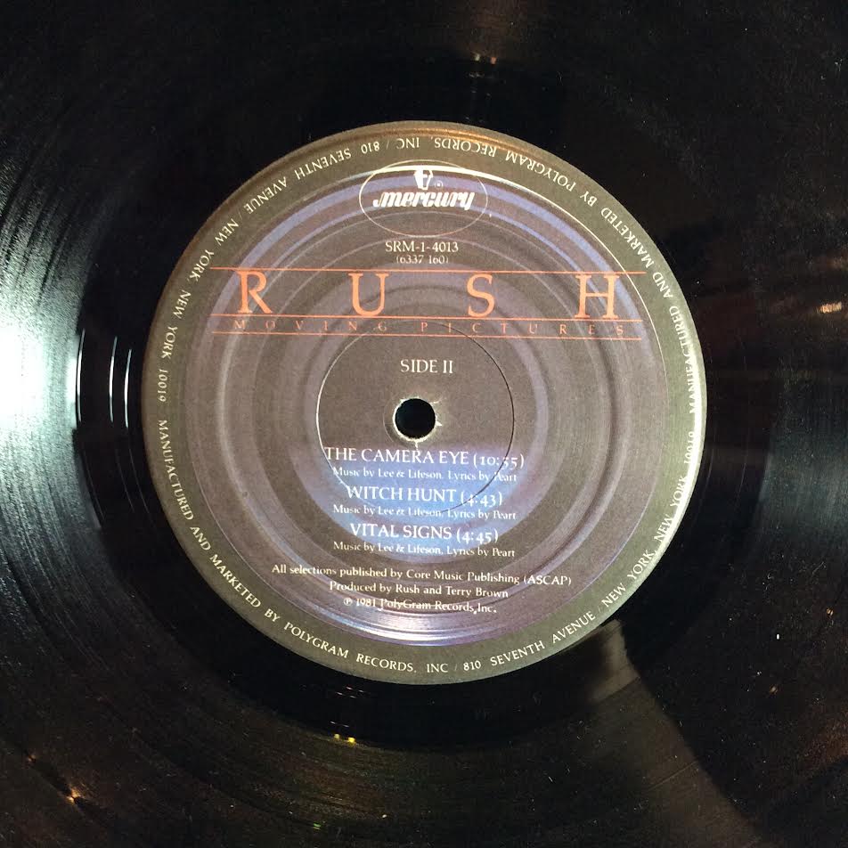 Rush - Moving Pictures (VINYL LP Mercury – SRM-1-4013) | USED Very Good Plus (VG+) Very Good Plus (VG+) - ROCK / USED *VERY GOOD+*