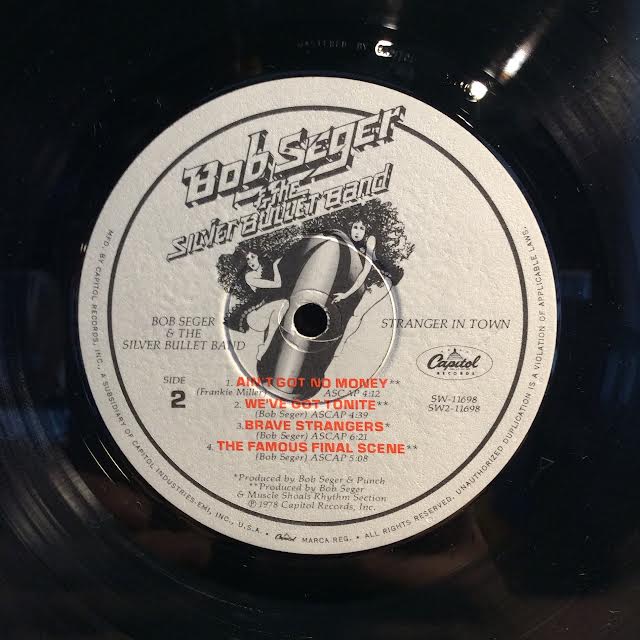 Stranger In Town (VINYL) | Very Good Plus (VG+) Very Good Plus (VG+) - ROCK / USED *VERY GOOD+*