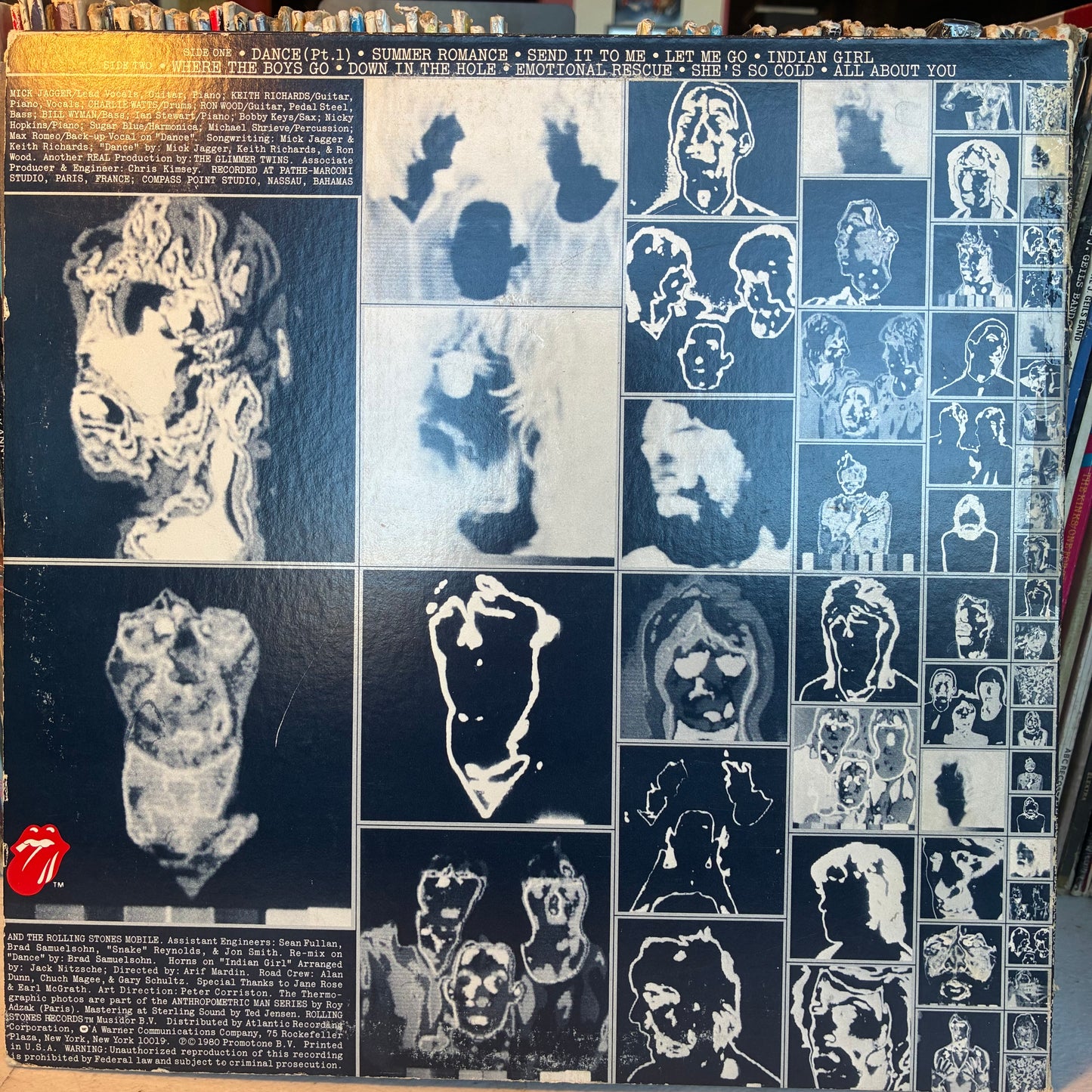 Emotional Rescue (VINYL W/ POSTER) | Very Good Plus (VG+) Very Good Plus (VG+) - ROCK / USED *VERY GOOD+*