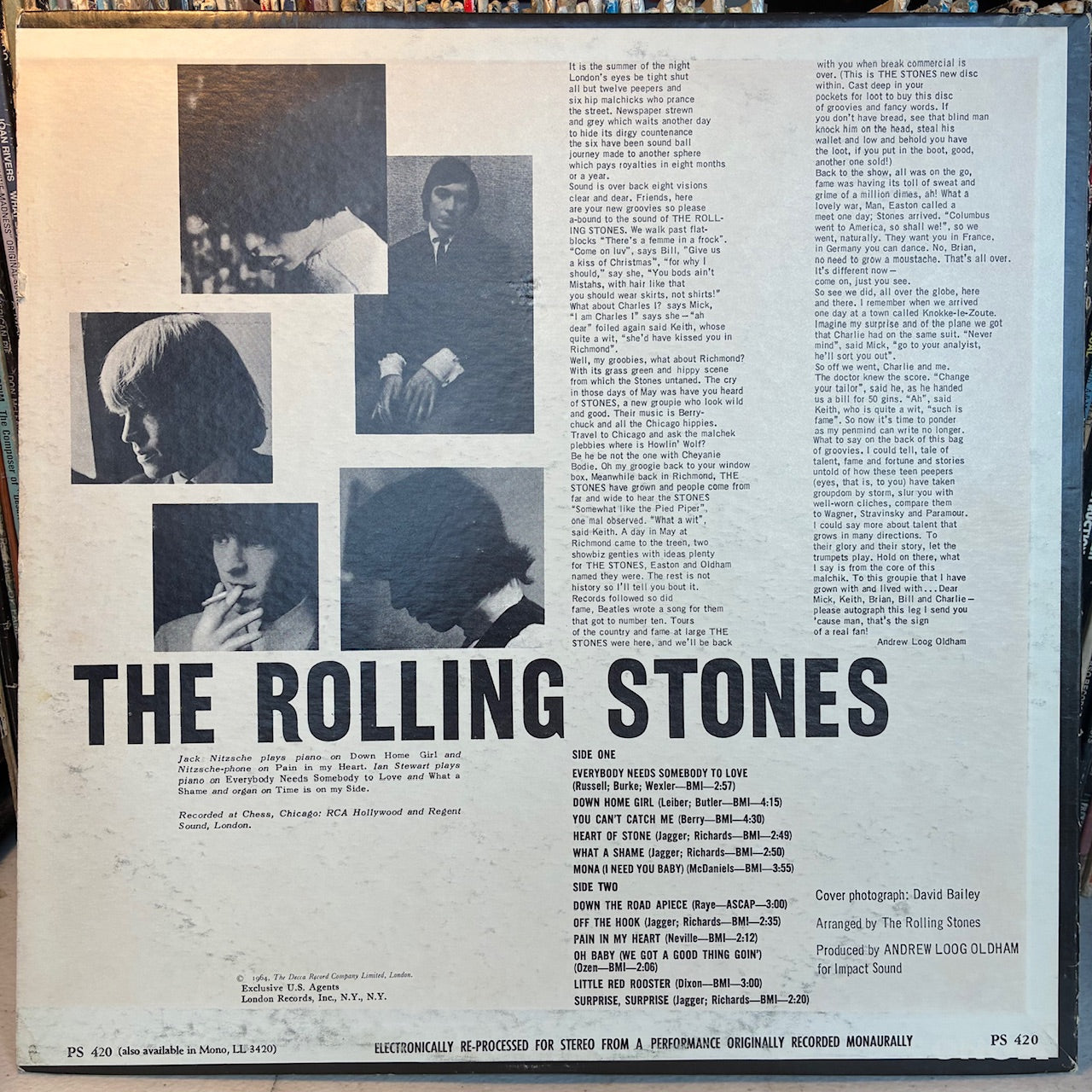The Rolling Stones, Now! (VINYL) | Very Good Plus (VG+) Excellent (EX) - ROCK / USED *VERY GOOD+*