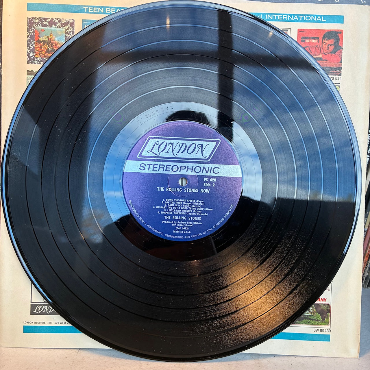 The Rolling Stones, Now! (VINYL) | Very Good Plus (VG+) Excellent (EX) - ROCK / USED *VERY GOOD+*