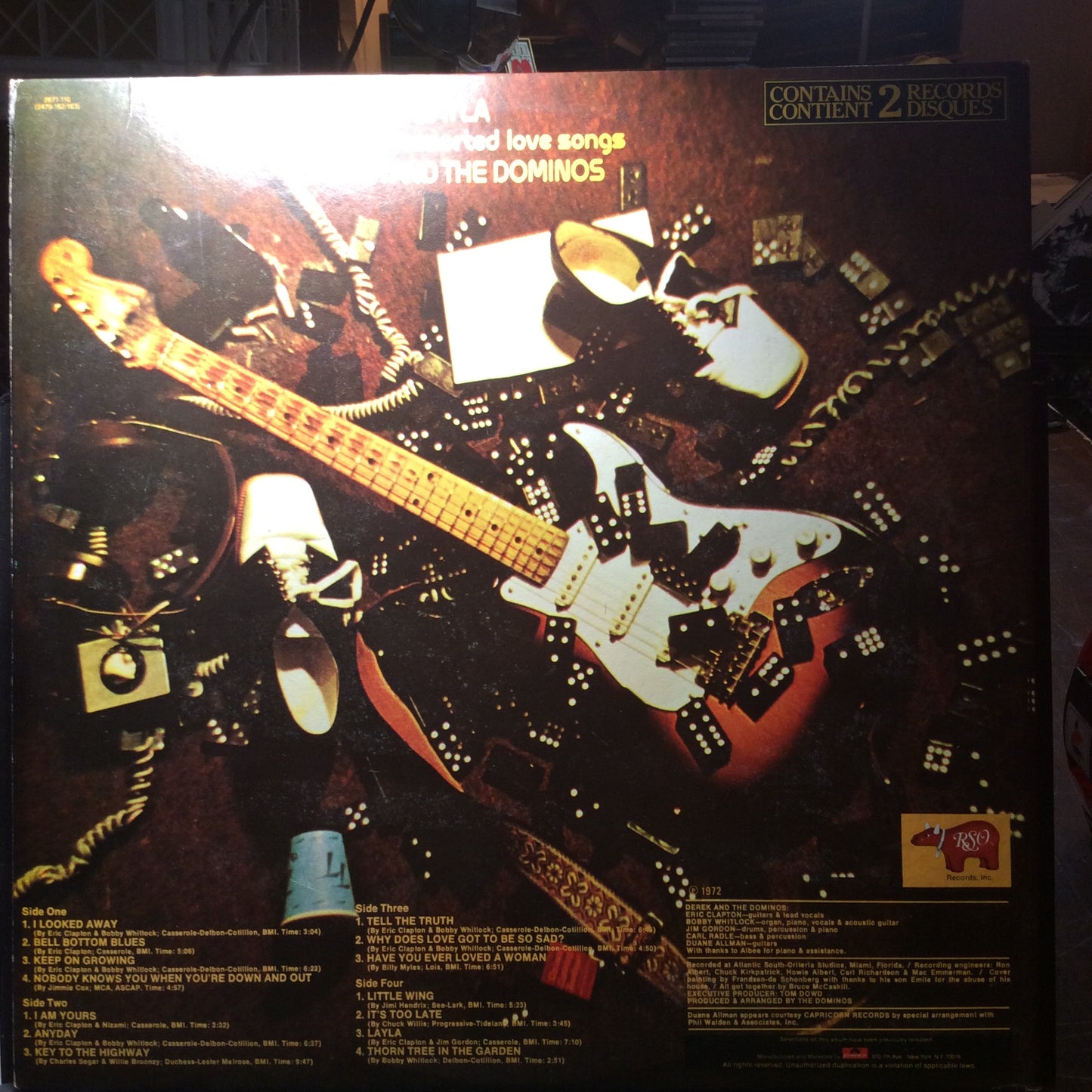 Layla And Other Assorted Love Songs (2xVINYL) | Very Good Plus Plus (VG++) Excellent (EX) - ROCK / USED *VERY GOOD++*