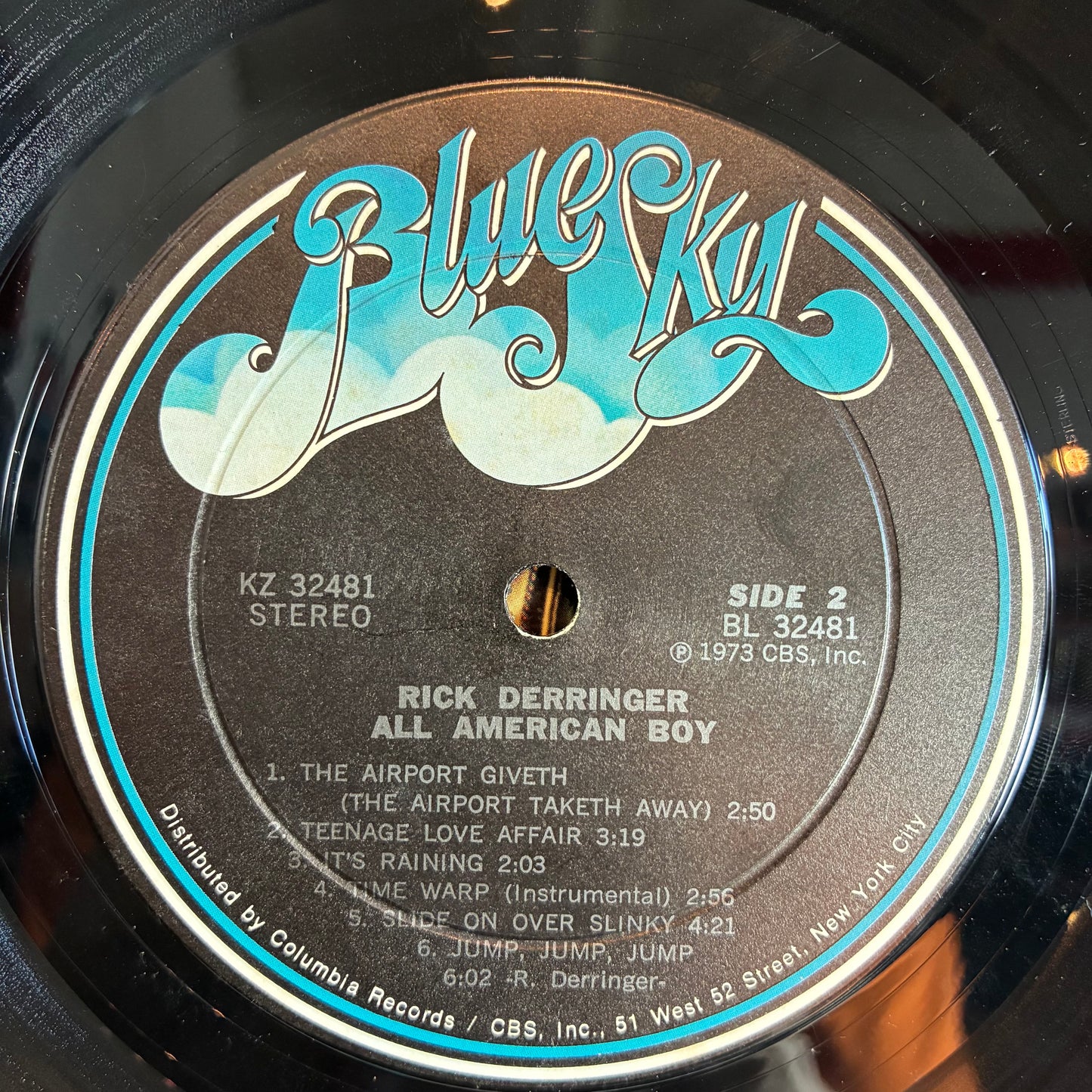 All American Boy (VINYL) | Very Good Plus (VG+) Very Good Plus (VG+) - ROCK / USED *VERY GOOD+*