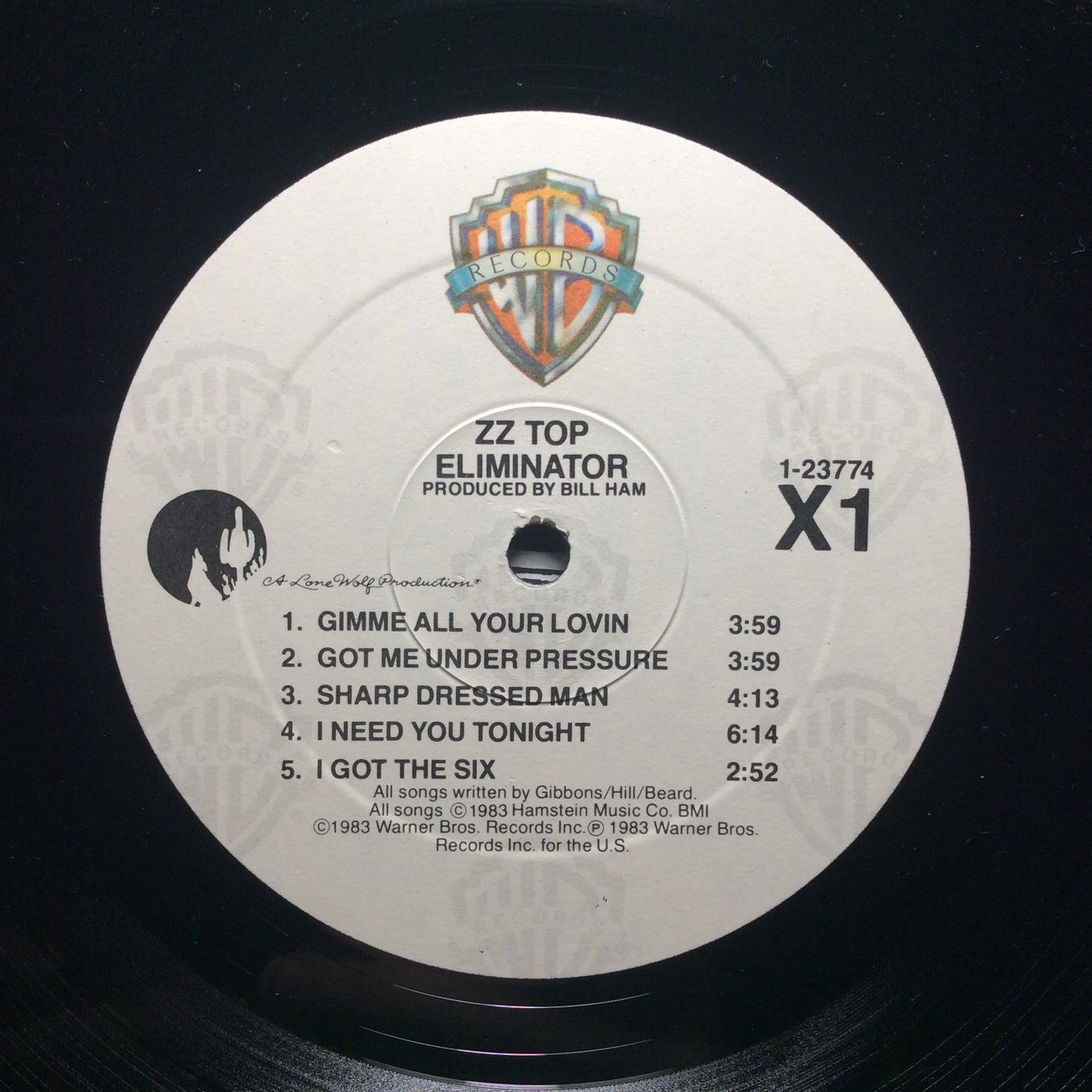 Eliminator (VINYL) | Very Good Plus (VG+) Excellent (EX) - ROCK / USED *VERY GOOD+*