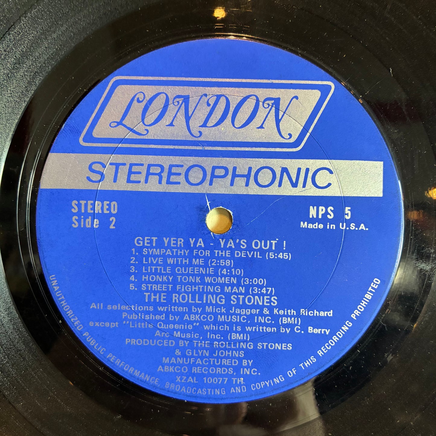 Get Yer Ya-Ya's Out! - The Rolling Stones In Concert (VINYL) | Very Good Plus (VG+) Very Good (VG) - ROCK / USED *VERY GOOD+*