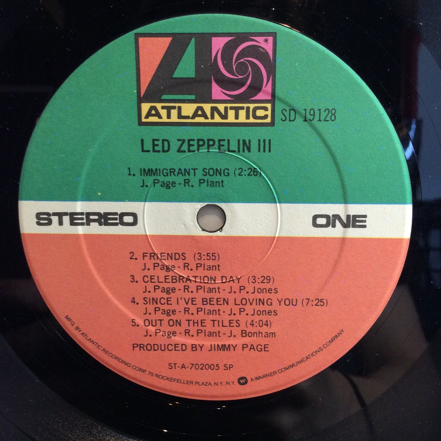 Led Zeppelin III (VINYL) | Very Good Plus (VG+) Excellent (EX) - ROCK / USED *VERY GOOD+*
