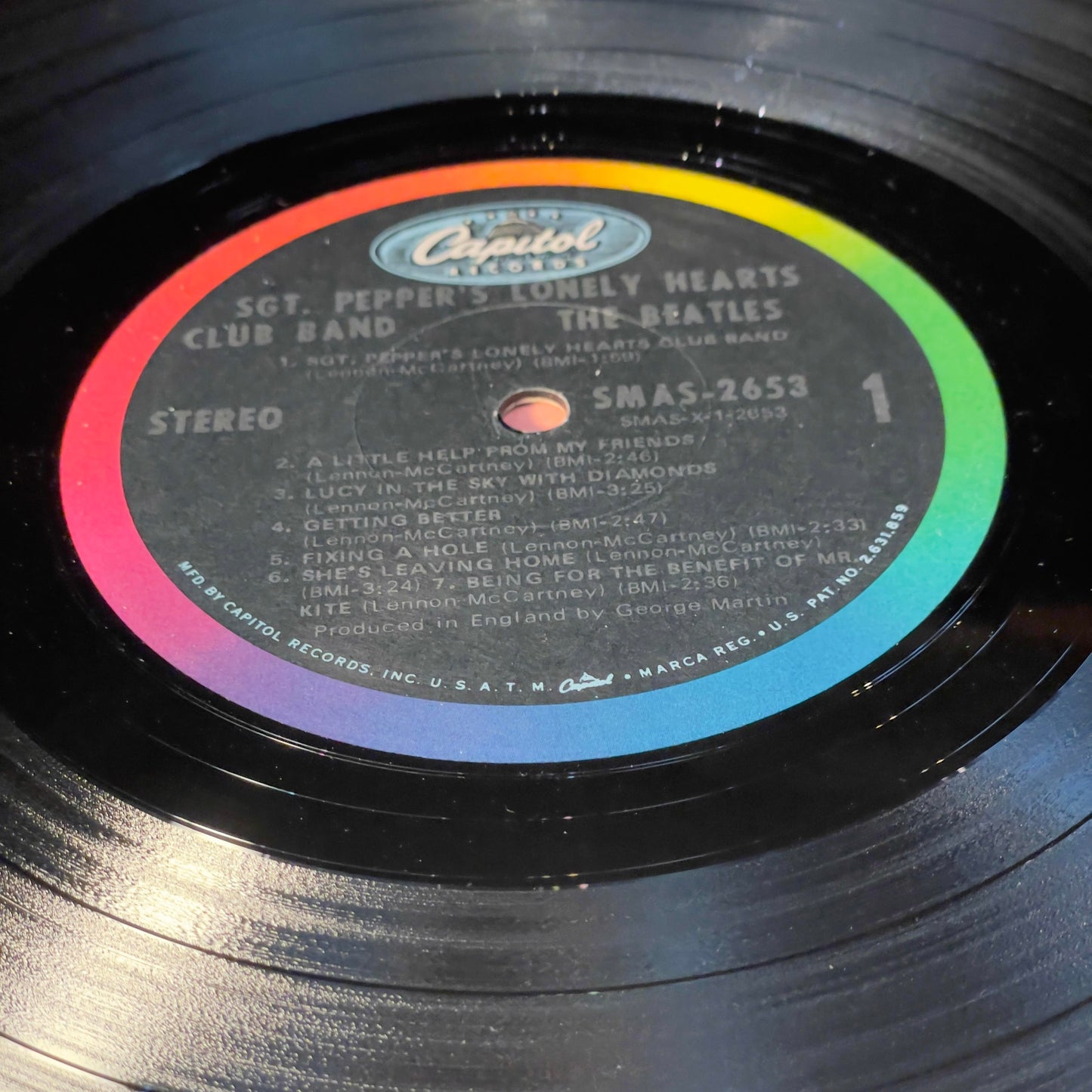 Sgt. Pepper's Lonely Hearts Club Band (VINYL) | Very Good Plus (VG+) Very Good Plus (VG+) - ROCK / USED *VERY GOOD+*