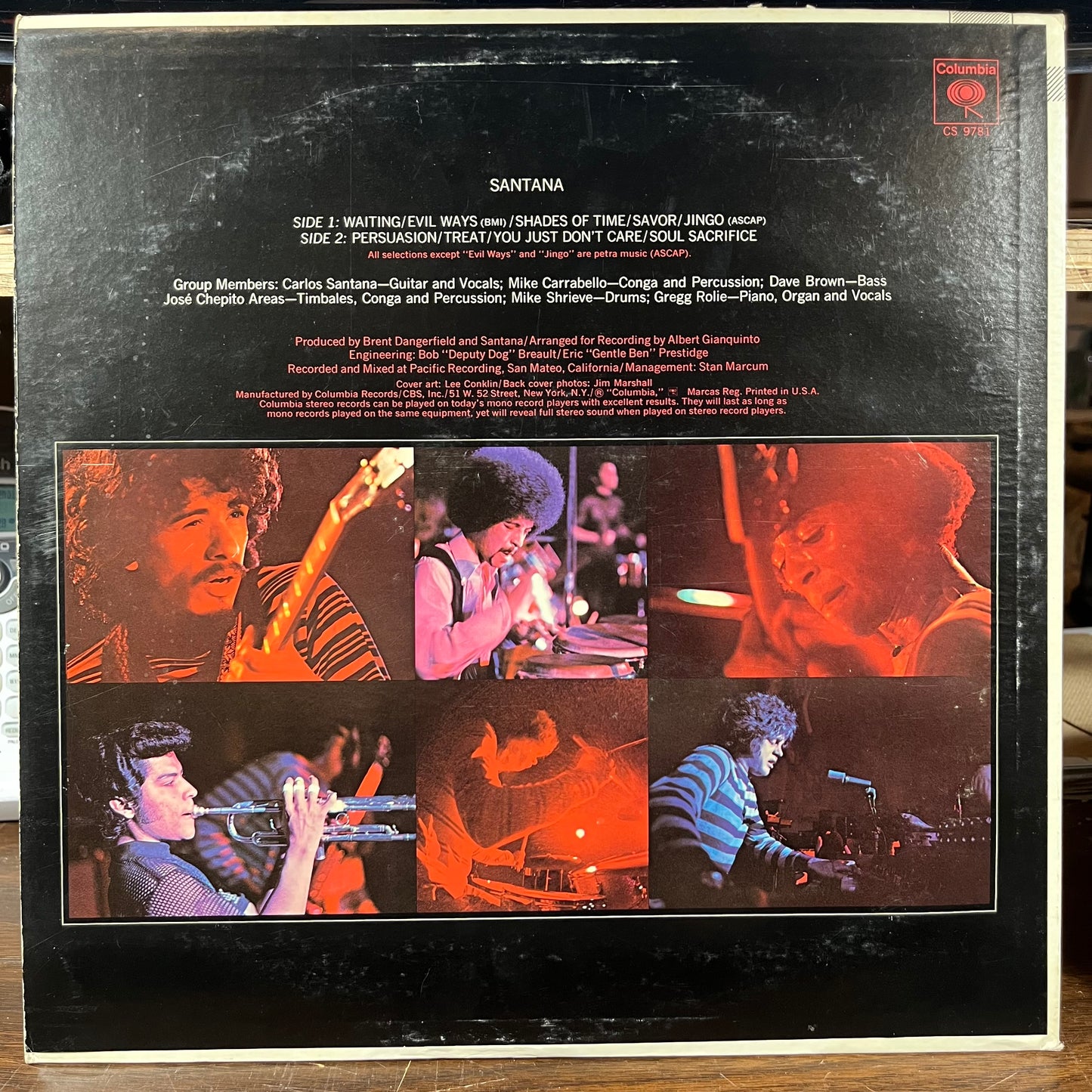 Santana (VINYL) | Very Good Plus (VG+) Very Good Plus (VG+) - ROCK / USED *VERY GOOD+*