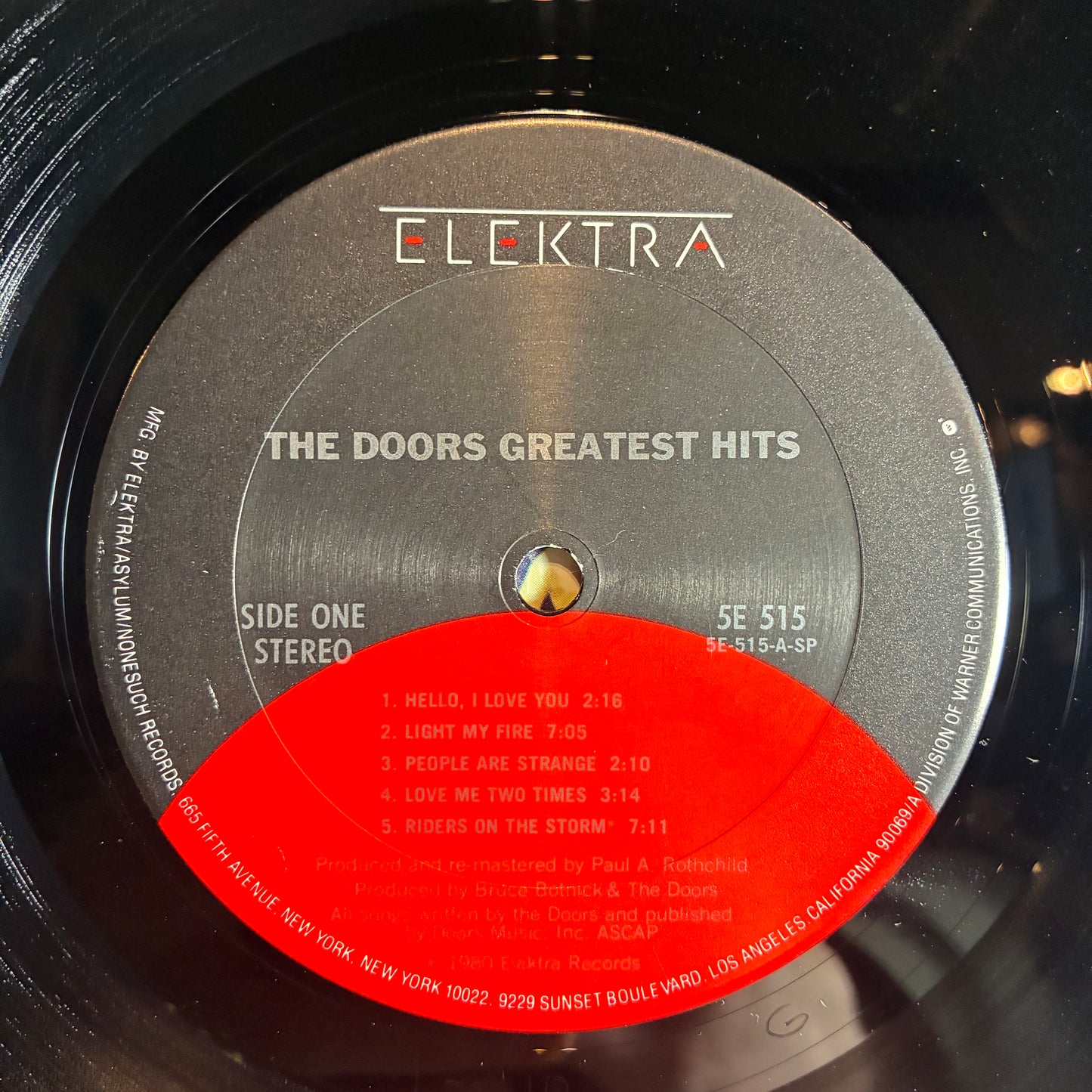 Greatest Hits (VINYL) | Very Good Plus Plus (VG++) Excellent (EX) - ROCK / USED *VERY GOOD++*