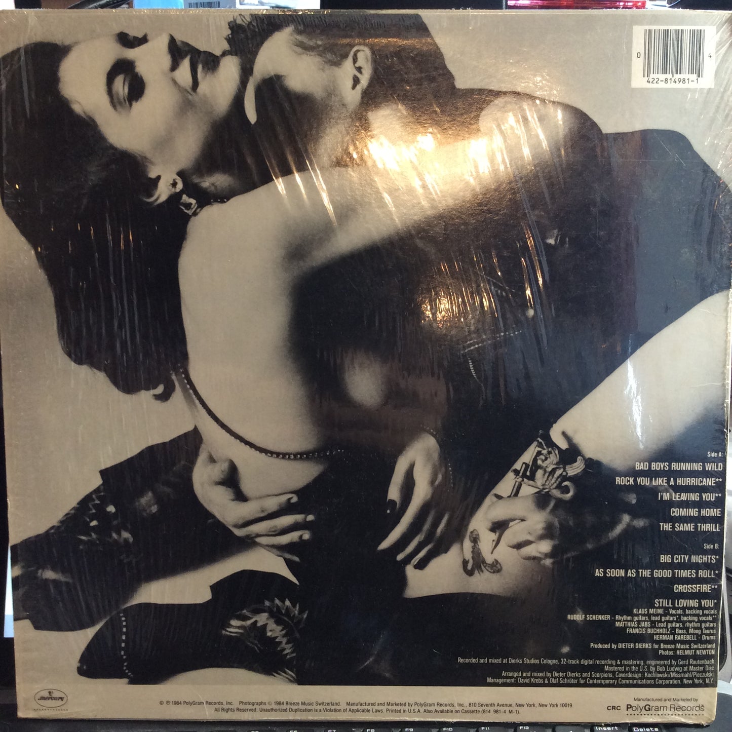 Love At First Sting (VINYL) | Very Good Plus (VG+) Excellent+ (EX+) - ROCK / USED *VERY GOOD+*