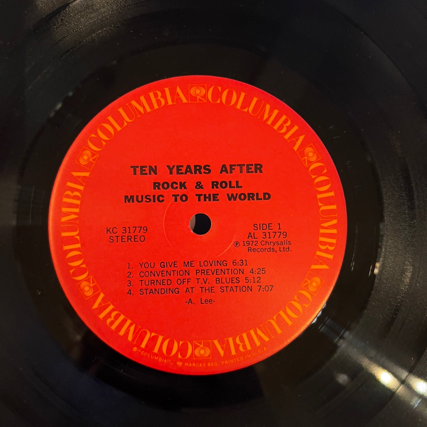 Ten Years After - Rock & Roll Music To The World *PICKNEYVILLE* | Very Good Plus (VG+) Very Good Plus (VG+) - ROCK / USED *VERY GOOD++*