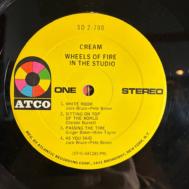 Wheels Of Fire (2x VINYL) | Very Good Plus (VG+) Very Good Plus (VG+) - ROCK / USED *VERY GOOD+*