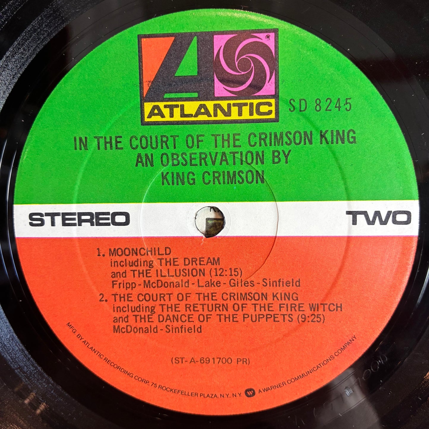 King Crimson - In The Court Of The Crimson King (An Observation By King Crimson) (VINYL) | Very Good Plus (VG+) Excellent (EX) - ROCK / USED *VERY GOOD+*
