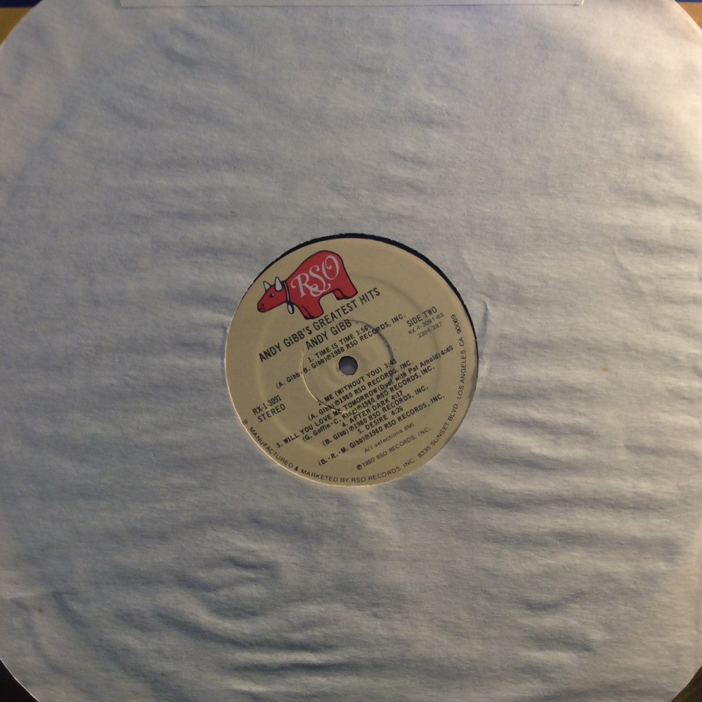 Andy Gibb's Greatest Hits (VINYL) | Very Good Plus (VG+) Excellent (EX) - ROCK / USED *VERY GOOD+*
